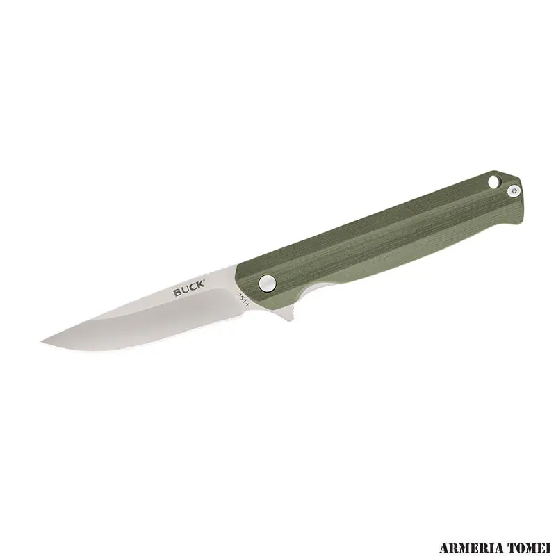 COLTELLO - BUCK KNIVES - LANGFORD GREEN G-10 251GRS