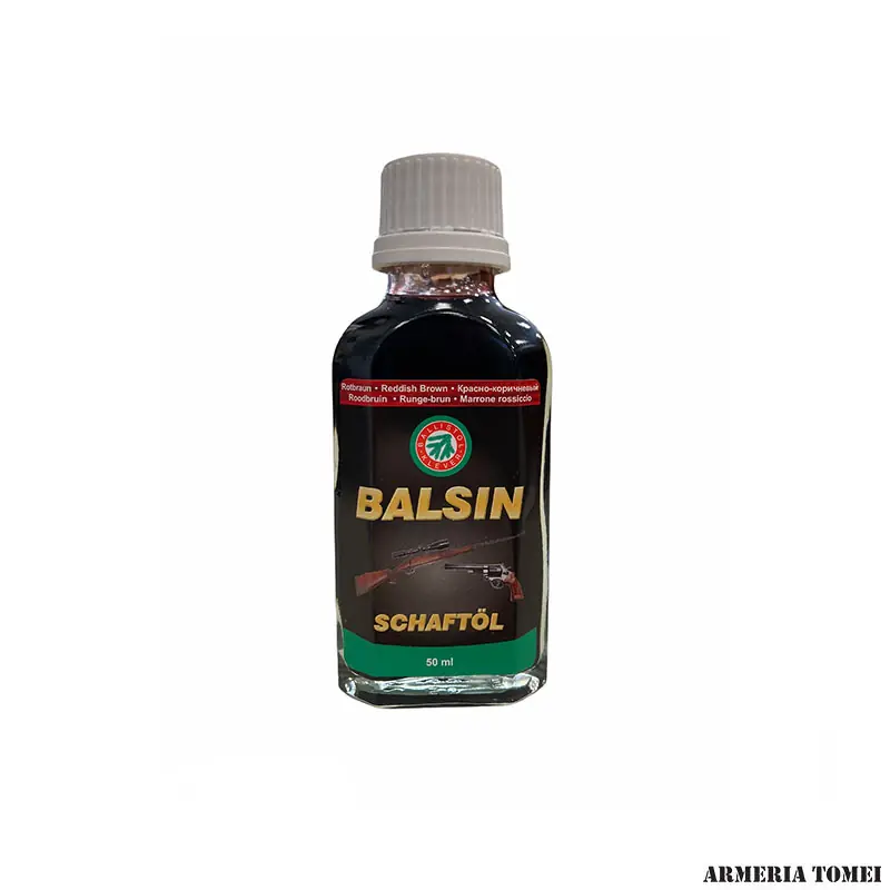 BALLISTOL - BALSIN STOCKOIL REDDISH BROWN OLIO IMPREGNANTE CONF. 50 ml
