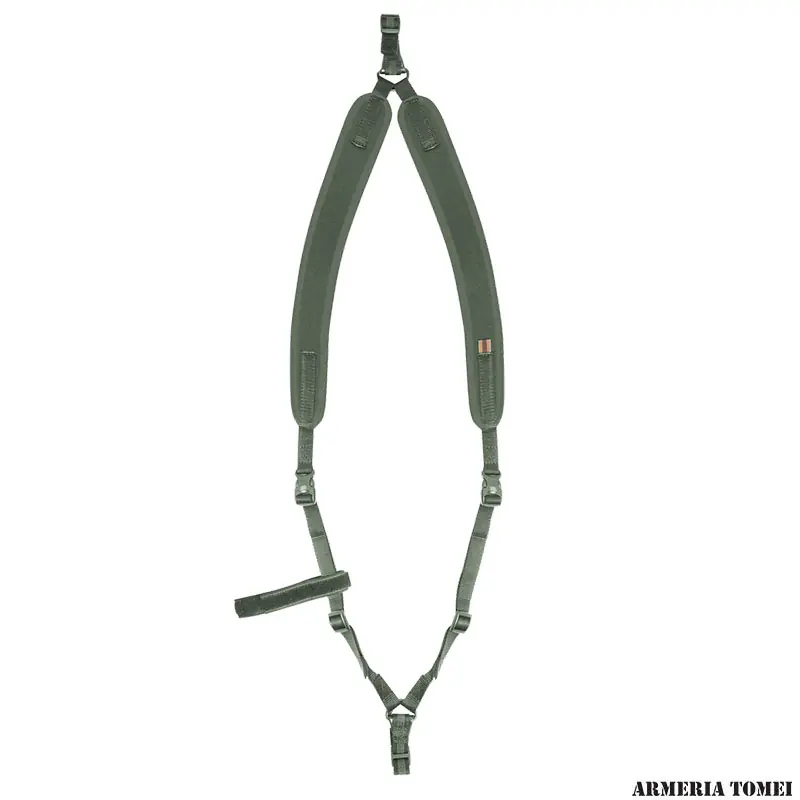 BERETTA - CINGHIA IMBOTTITA A ZAINO PORTA FUCILE O CARABINA Green