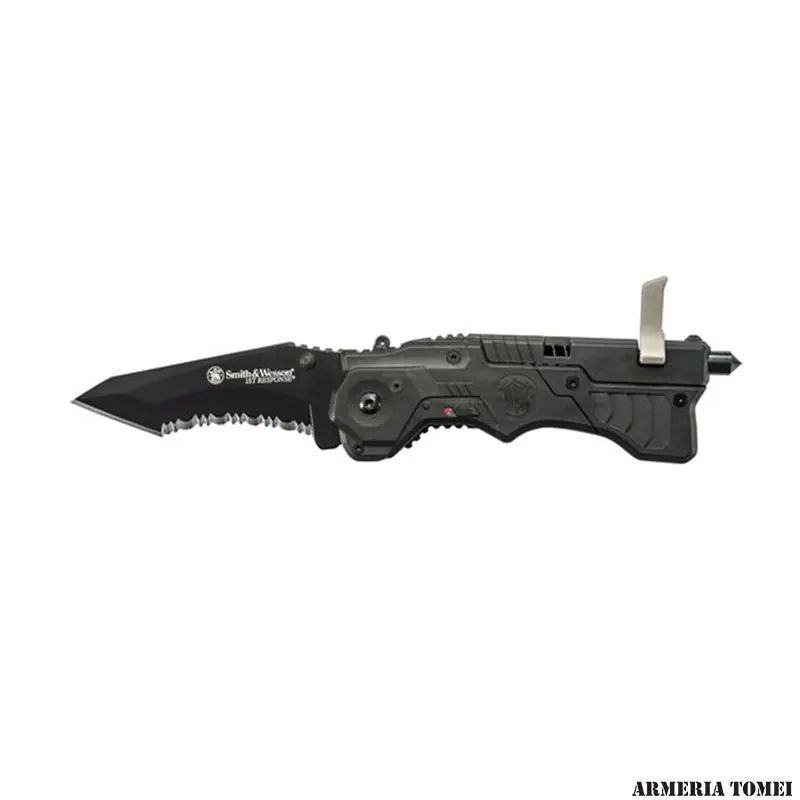COLTELLO - SMITH & WESSON 1ST RESPONSE M.A.G.I.C.® ASSISTED OPENING LINER LOCK FOLDING KNIFE & RESCUE TOOL
