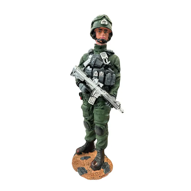 STATUETTA SOLDATO AMERICAN CORPS OPERATION 29CM