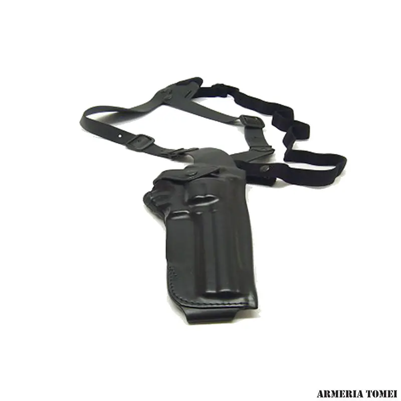 VEGA HOLSTER - FONDINA CUOIO ASCELLARE VERTICALE REVOLVER 6 " N FRAME