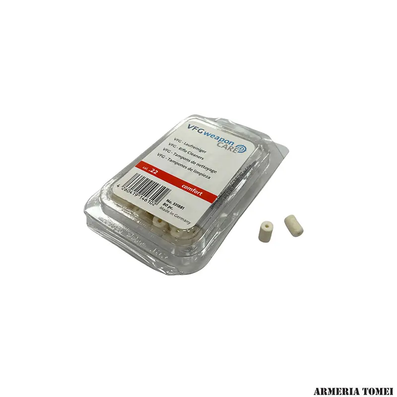 VFG WEAPONCARE - FELTRINI CAL. 5,5 - .22 (CONF. 80 PZ.)