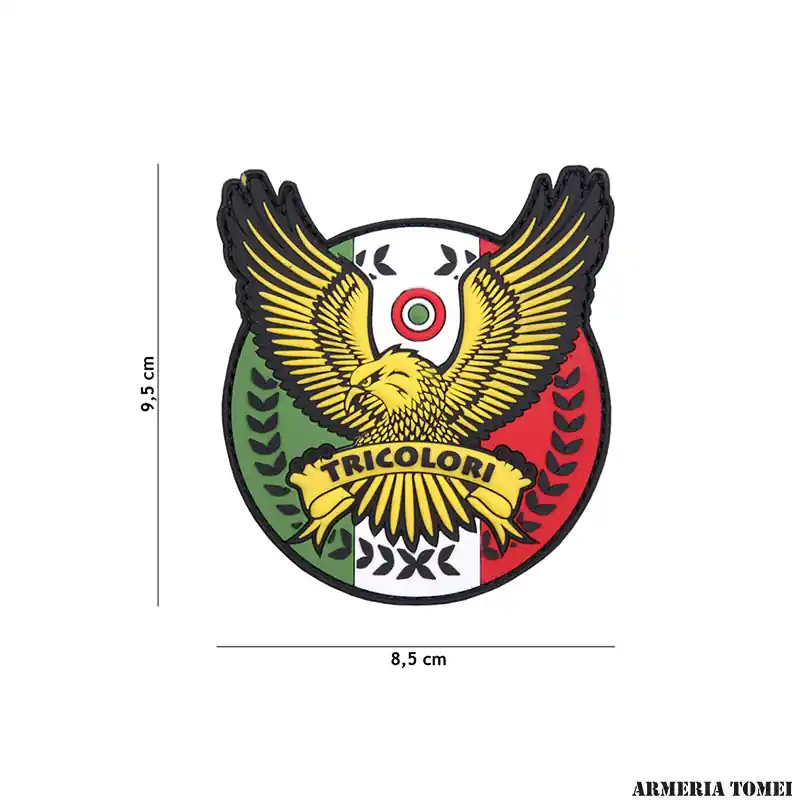 PATCH - 3D PVC TRICOLORI 1088