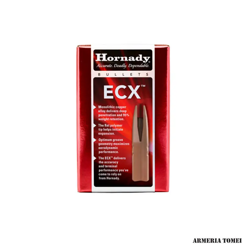 PALLE DA RICARICA - HORNADY - 8mm .323 " 180 gr ECX™ -32314 (50PZ)