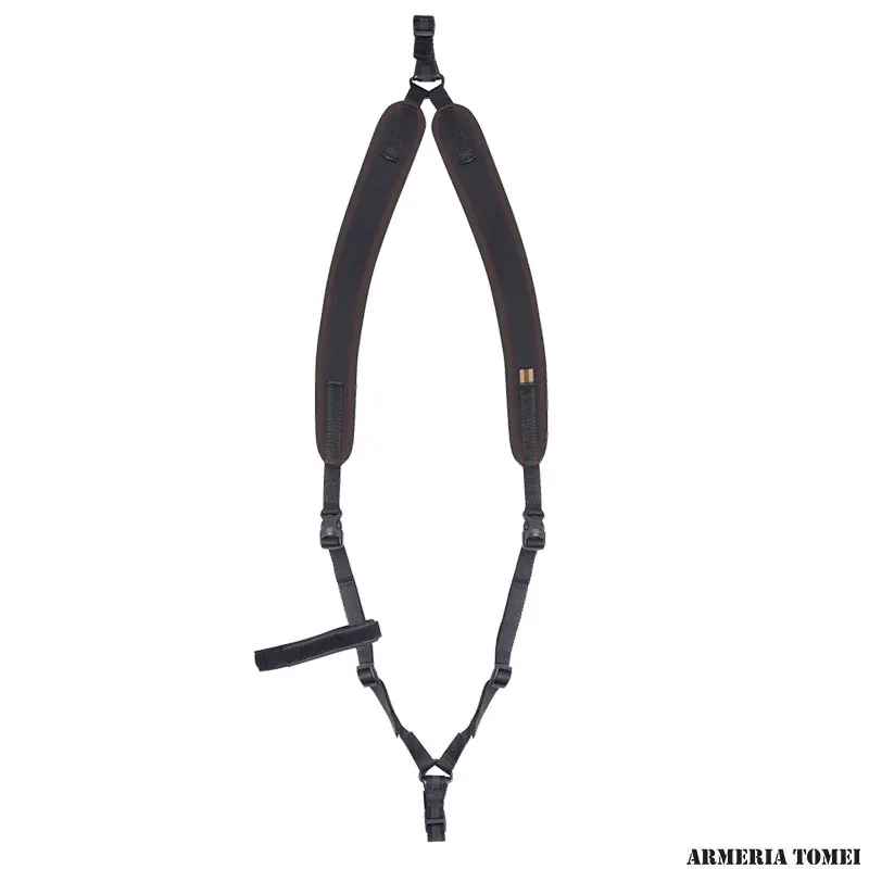 BERETTA - CINGHIA IMBOTTITA A ZAINO PORTA FUCILE O CARABINA Black