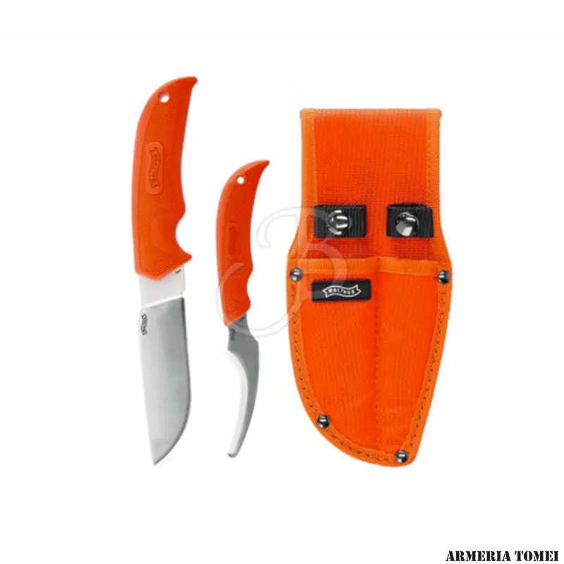 COLTELLO - WALTHER HUNTER-3 SET COLTELLI -ARANCIO (5.0876)