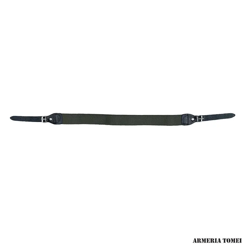 BRETELLA NYLON ELASTICA C/ANTISCIVOLO PER CARABINA ARANCIO