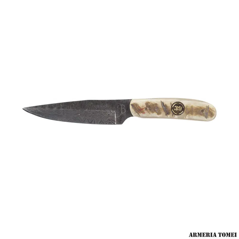 39OUTDOOR - COLTELLO DAMASCO NICKER - CORNO