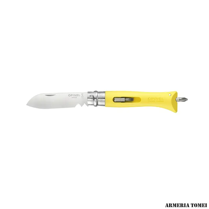 COLTELLO - OPINEL - N.09 BRICOLAGE GIALLO