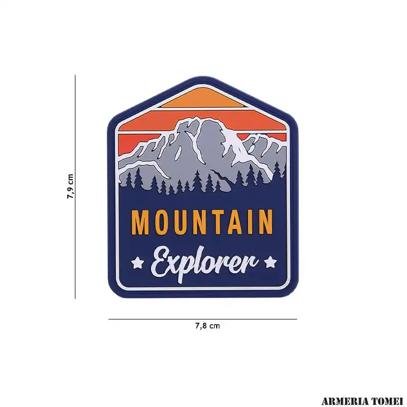 PATCH - 3D PVC MOUNTAIN EXPLORER