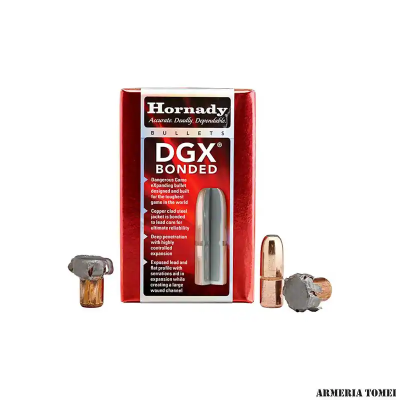 PALLE DA RICARICA - HORNADY DGX BONDED CAL. 50 / 570gr .510 " (CONF. 50 PZ.) -51504