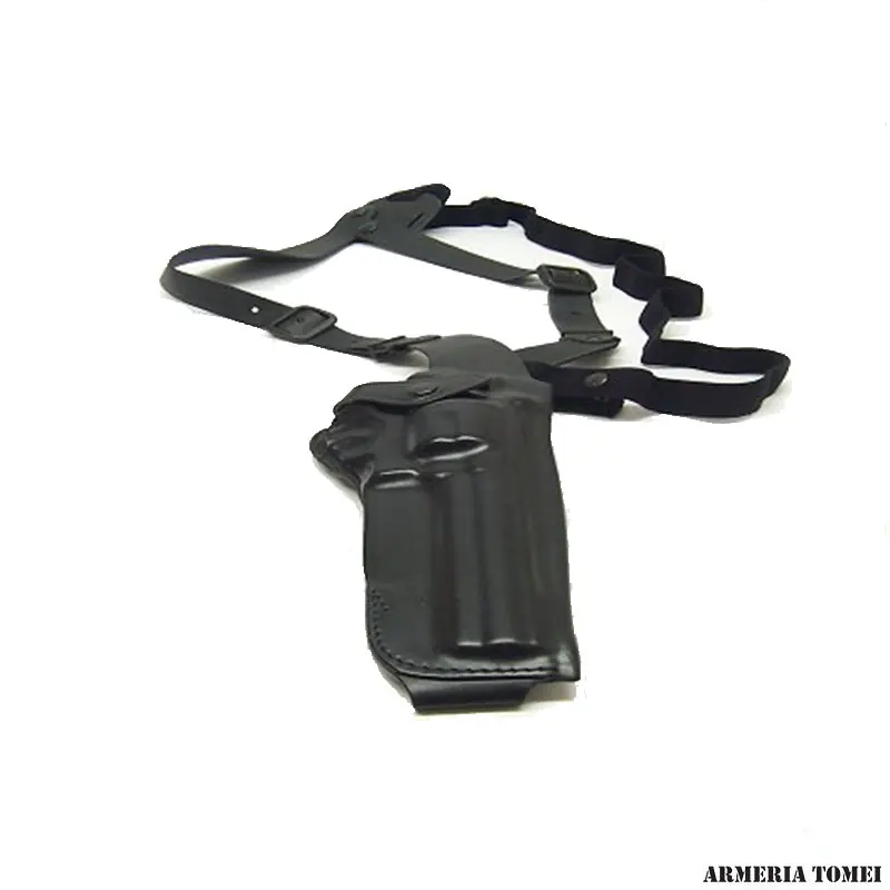 VEGA HOLSTER - AA113 - FONDINA ASCELLARE IN CUOIO PER REVOLVER 4 " FRAME J, K , L