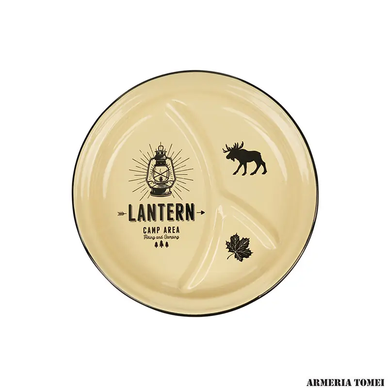 FOSCO INDUSTRIES - PIATTO SMALTATO LANTERN CAMP AREA HIKING & CAMPING