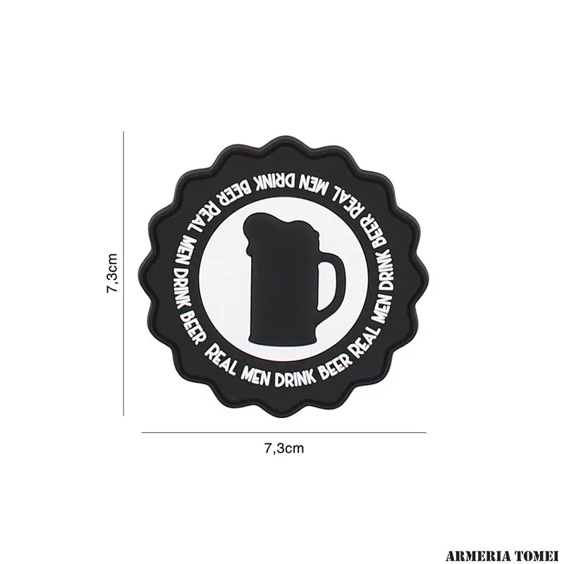 PATCH - 3D PVC DRINK BEER NERO 9116