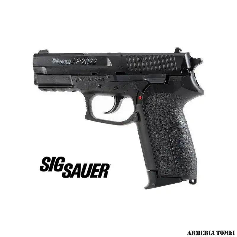 SIG SAUER - SP2022 CO2 CARRELLO FISSO MATERIALE METALLO CARICATORE 15BBS E=0,9 J.