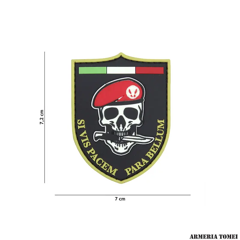 PATCH - 3D PVC SI VIS PACEM PARABELLUM NERA 13091