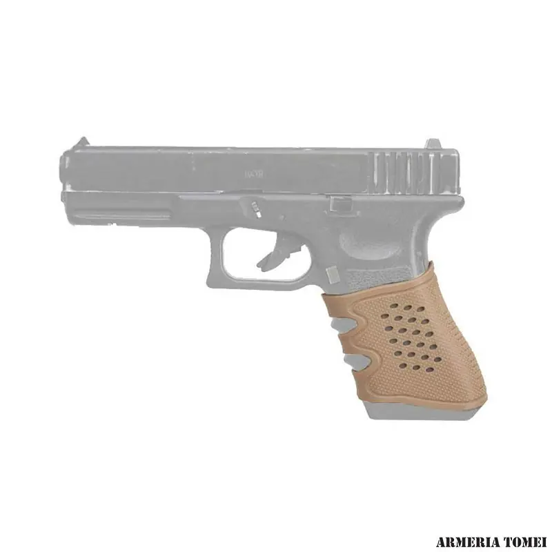 BIG DRAGON - IMPUGNATURA ANTISCIVOLO PER PISTOLE SERIE GLOCK DARK EARTH