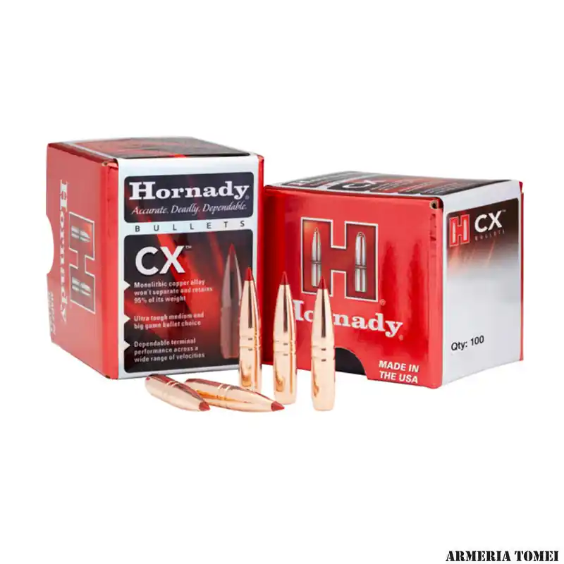 PALLE DA RICARICA - HORNADY - 338 Cal (.338 ") 185gr CX™ (50pz) -332704