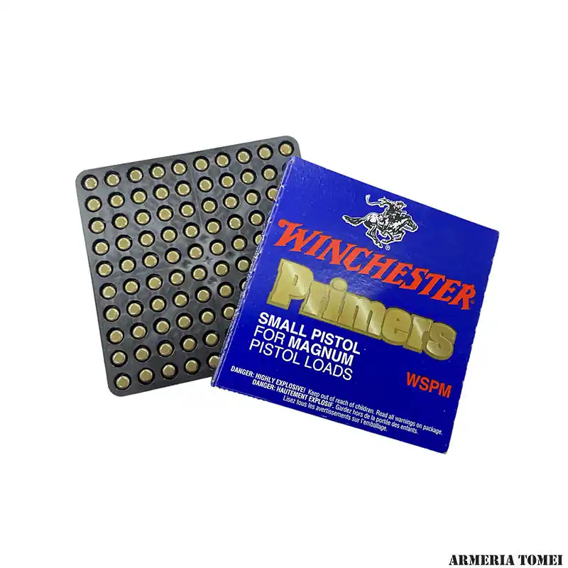 WINCHESTER - INNESCHI - SMALL PISTOL PRIMERS WSPM (MAGNUM) (100PZ)