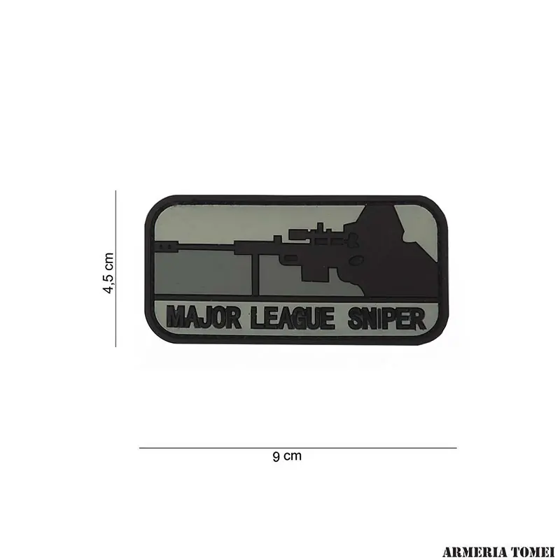 PATCH - 3D PVC MAJOR LEAGUE SNIPER DARK