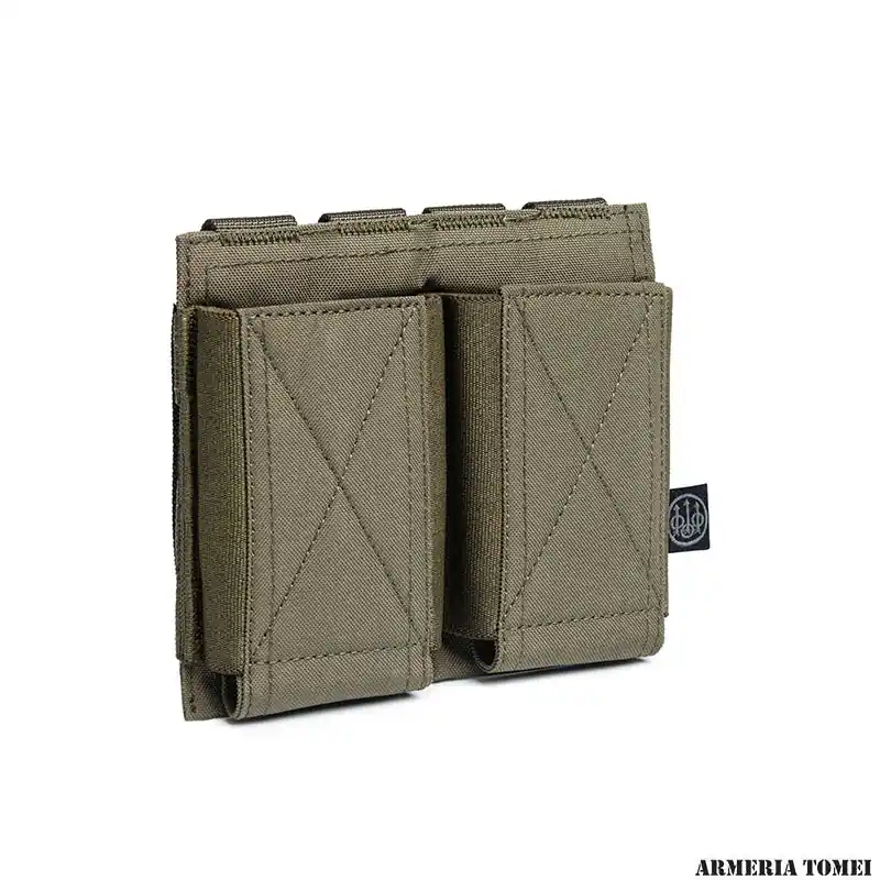 BERETTA - PORTA CARICATORE OPEN TOP DOPPIO 5.56/223 REM Green Stone