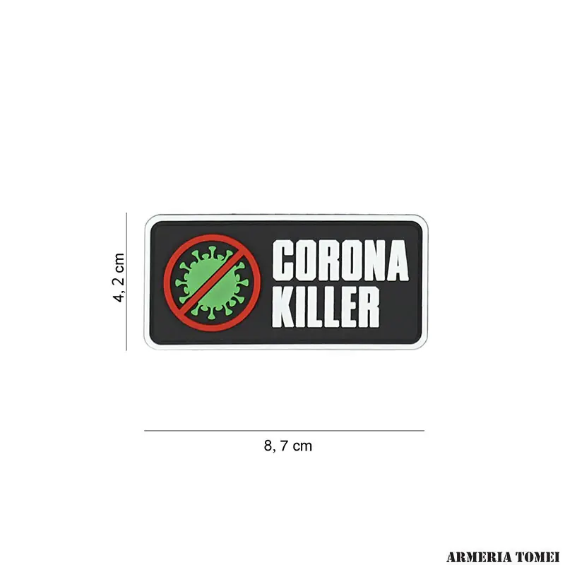 PATCH - 3D PVC CORONA KILLER 8090