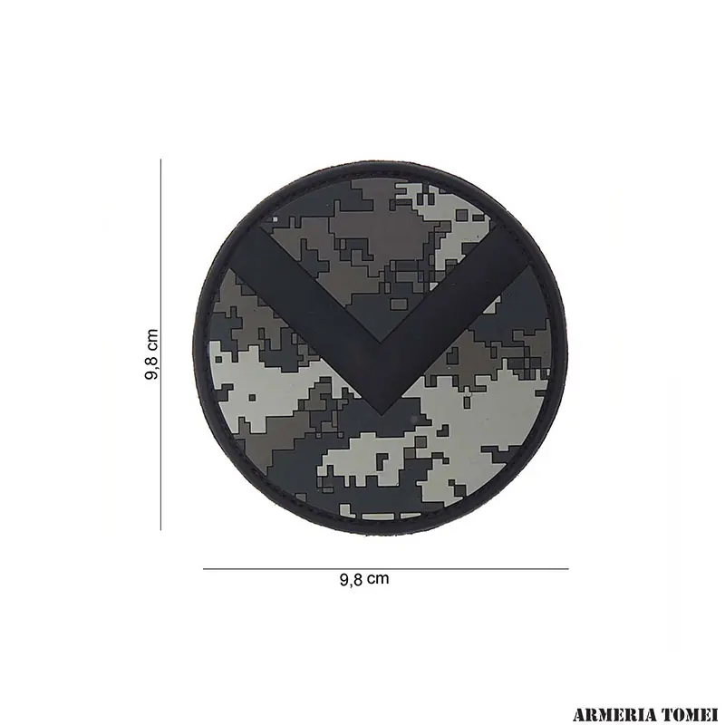 PATCH - 3D PVC SPARTAN SHIELD ACU 10120