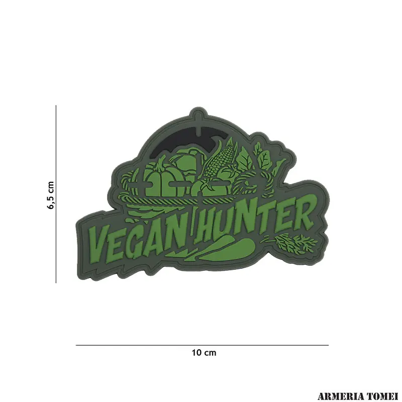 PATCH - 3D PVC VEGAN HUNTER VERDE 8081