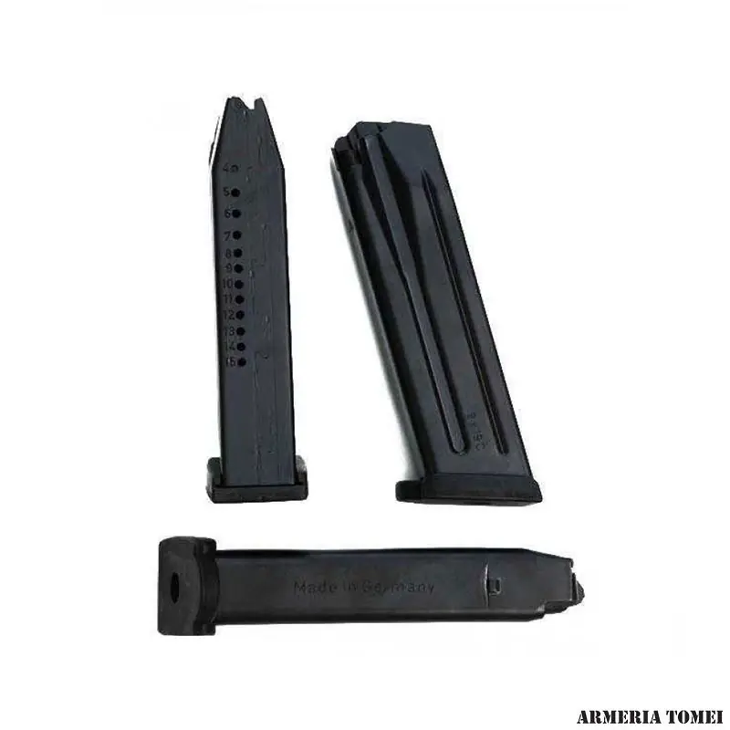 CARICATORE - HK CARICATORE PER P30/SFP9 CAL. 9x21 15 COLPI NERO IN ACCIAIO
