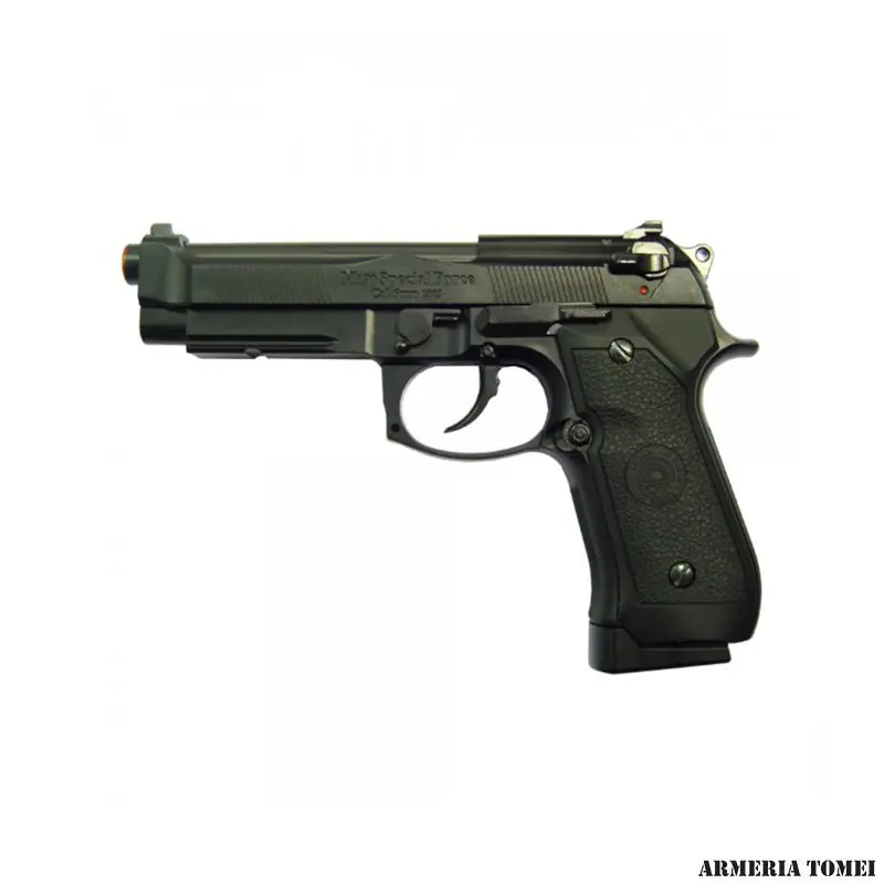 HFC - PISTOLA A CO2 SCARRELLANTE HALF METAL NERO