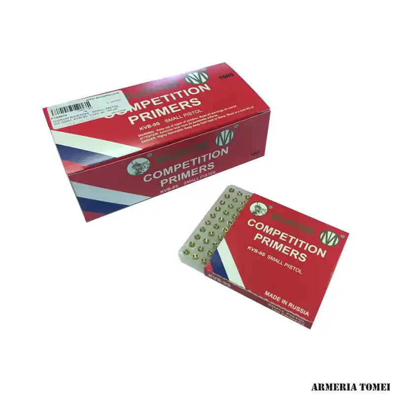 MUROM - INNESCHI SMALL PISTOL COMPETITION PRIMERS KVB-9S