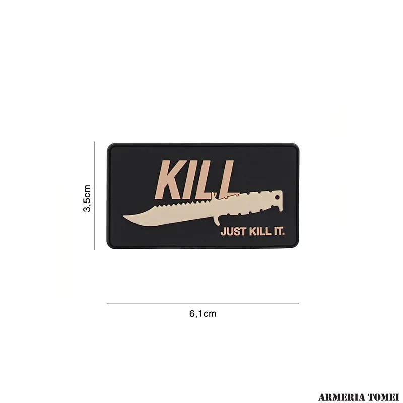 PATCH - 3D PVC JUST KILL IT DESERT