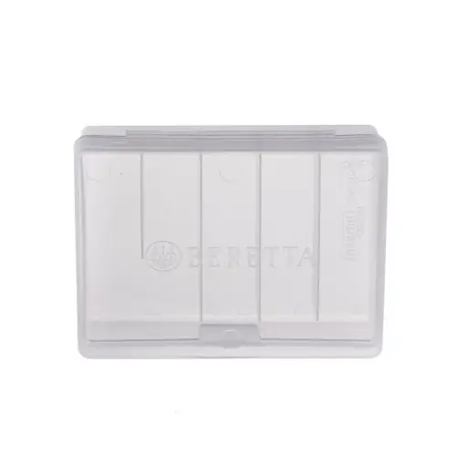 BERETTA Scatola porta strozzatori trasparente in polimero con 5 sezioni Cod.BERETTA C6C469