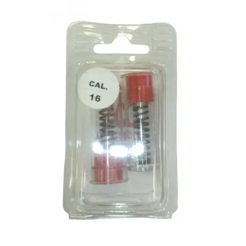 ADVANCE Group Salvapercussore calibro 16 in plastica in blister da 2 pezzi con logo ARMERIA CECCOLI