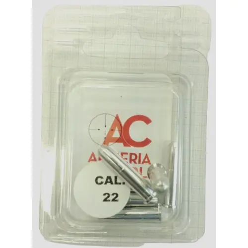 ADVANCE Group Salvapercussore calibro 22LR in alluminio in blister da 6 pezzi ARMERIA CECCOLI