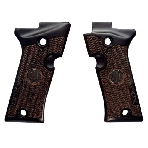 BERETTA 80x CHEETAH Guancette in legno di Noce Scuro con scudetto