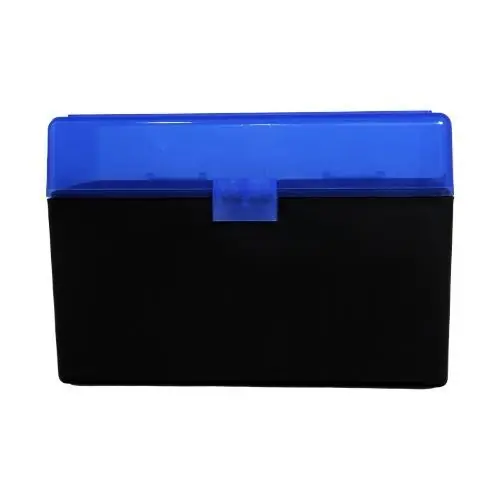 BERRY‘S Scatola Porta colpi calibro 30.06/270/410 da 50 colpi Blu/nera
