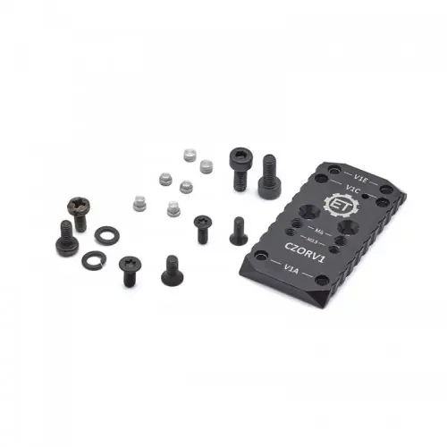 Eemann Tech Red Dot Mount ORV1 piastra di montaggio progettata esclusivamente per la pistola CZ Shadow 2 Optics Ready