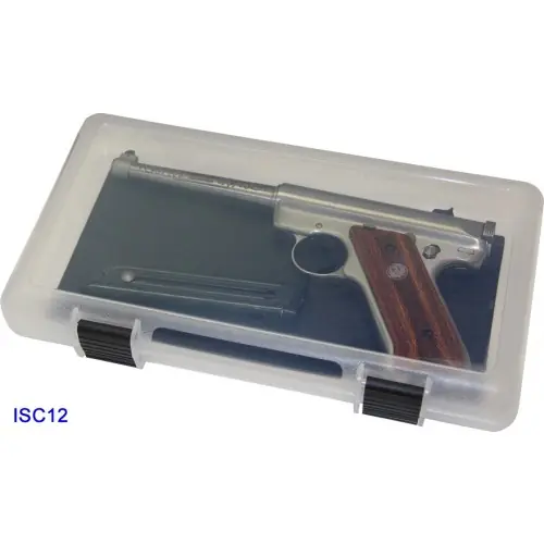 Cassetta MTM ISC 12 CLEAR BOX 12‘‘ Porta Pistole o Porta Valori Trasparente
