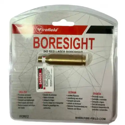 FIREFIELD RED LASER BORESIGHT Collimatore laser per Calibro 308Win/ 243Win /7,62x54 cod.FF39012