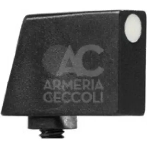 GLOCK Gen5 MIRINO IN ACCIAIO con dot bianco classico H 9.1 mm