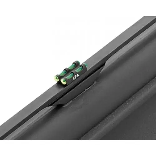 LPA Twin Front Sight Mirino per fucile in fibra ottica con passo 2,6mm VERDE