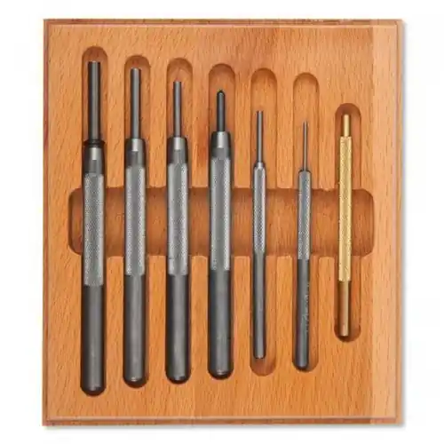 LYMAN 7031273 GUNSMITH PUNCH SET Kit punzoni leva perni per armi 6pz