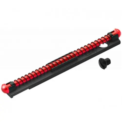 MIRINO FIBRA OTTICA LUNGO 55 mm ROSSO per filetti con passo 2,6 e 3mm