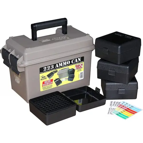 MTM ACC223 Valigia con all‘interno 4 Box portacolpi Cal.223