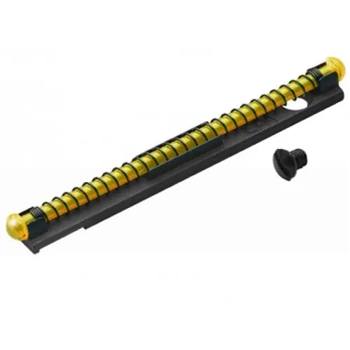 MIRINO FIBRA OTTICA LUNGO 55 mm GIALLO per filetti con passo 2,6 e 3mm
