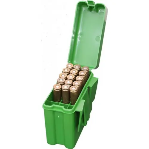 MTM RS-20 PORTACOLPI SMALL RIFLE Cal.222/223 VERDE Da 20 colpi