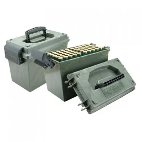MTM SD-100-12 Cassetta Porta colpi Cal.12 per 100 cartucce Colore CAMO