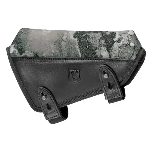 RISERVA Allineatore Ottico per Carabina in Neoprene e Pelle conciata al vegetale H1cm Grigio/Nero tgXS